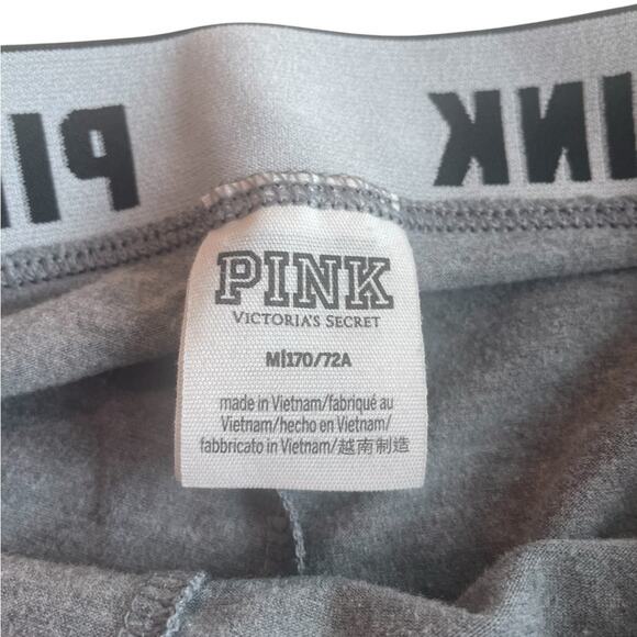 Victoria’s Secret PINK Heather Gray Leggings Size M Athleisure EUC - Picture 5 of 5